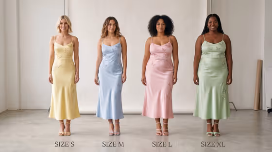 Size Range Lineup template result