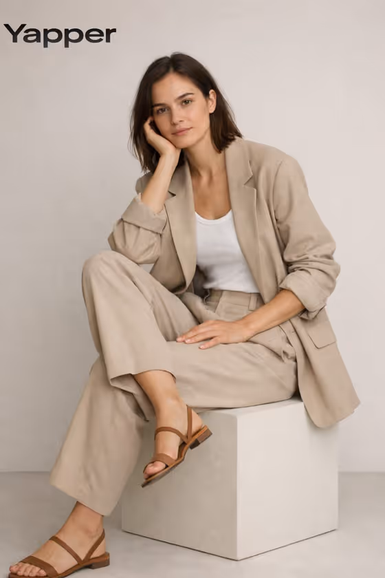 Minimalist Fashion Portrait template result