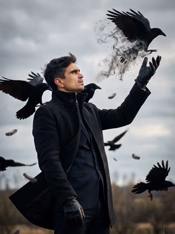 Raven Summoner Cinematic Portrait
