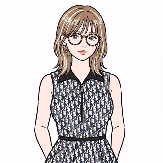 Stylish Minimalist Anime Portrait template result