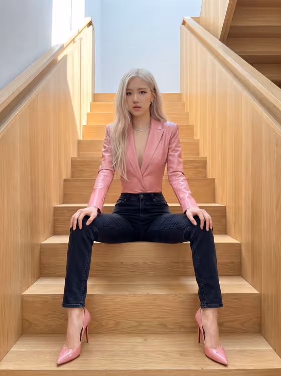 Stair Idol Portrait