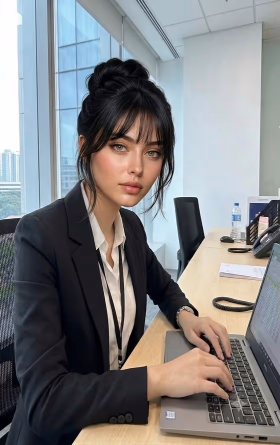 Modern Office Professional Portrait template result