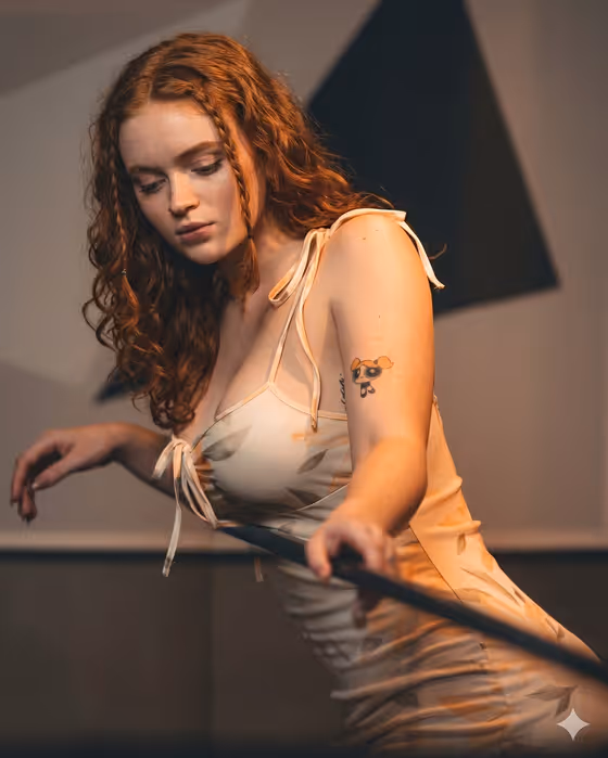 Petal Dress Portrait