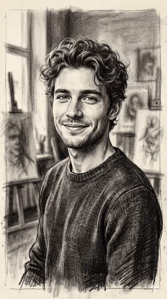 Charcoal Portrait