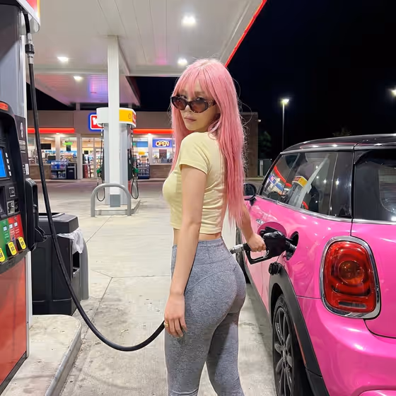 Night Pump Portrait