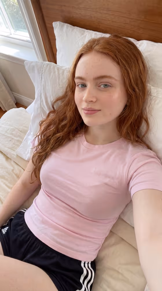 Casual Bedroom Selfie Portrait template result