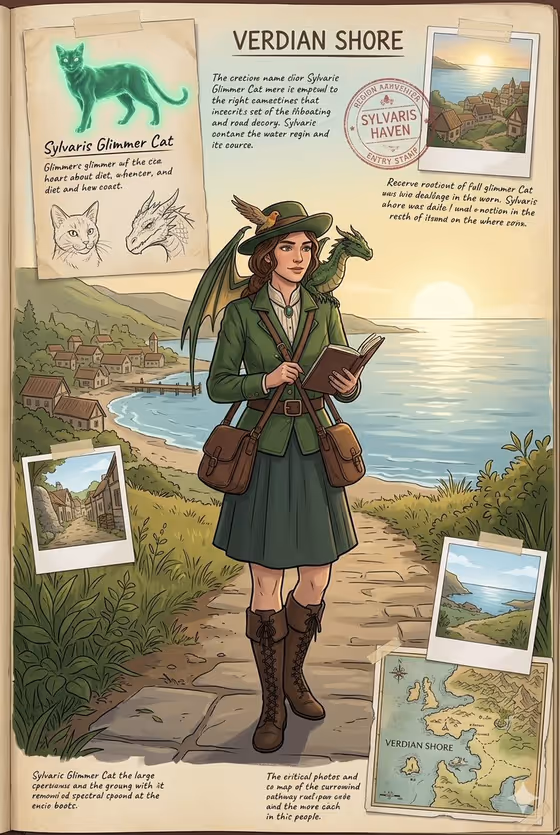 Fantasy Field Journal template result