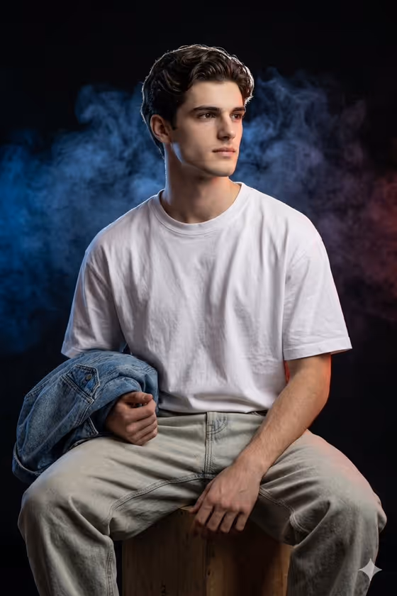 Smoky Studio Portrait