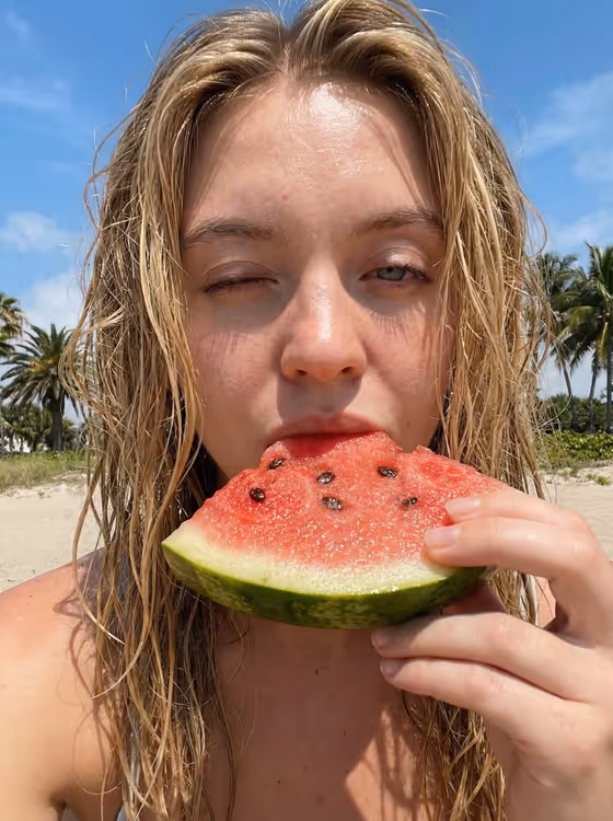 Summer Snack Selfie