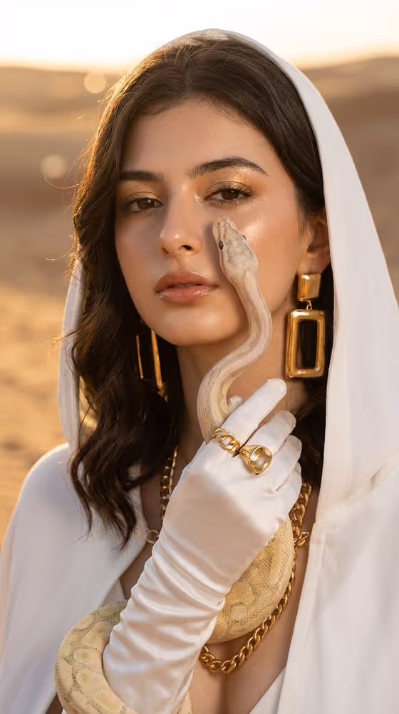 Desert Couture Portrait