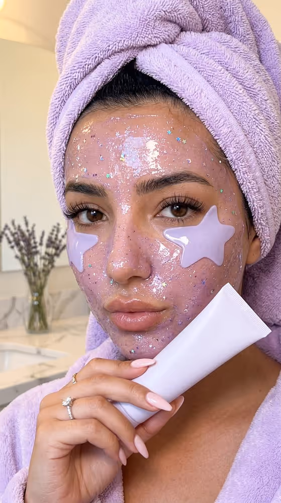 Luxury Spa Selfie template result