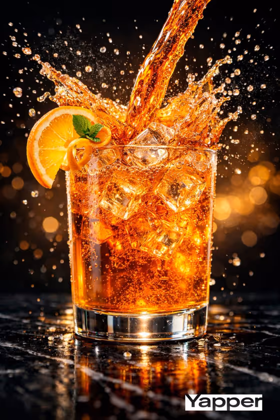 Luxury Drink Splash