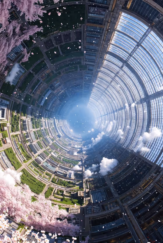 Orbital Garden Colony