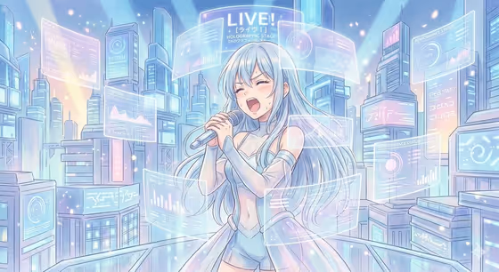 Sci-Fi Anime Singer template result