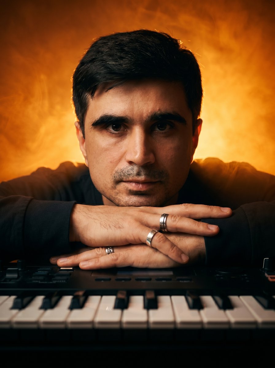 Cinematic Music Producer Portrait