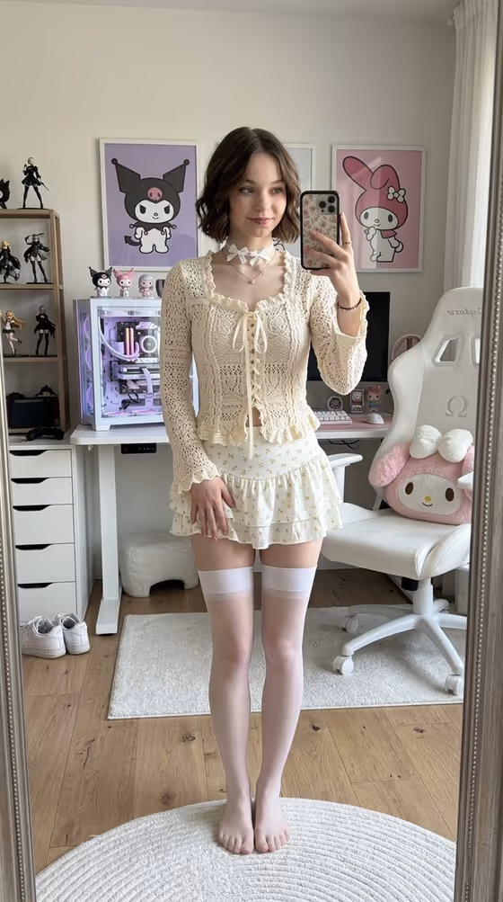 Gamer-Chic Selfie