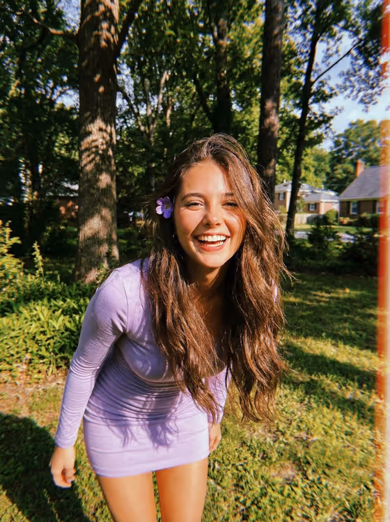 Garden Flash Candid