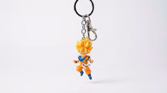 Character Keychain template result