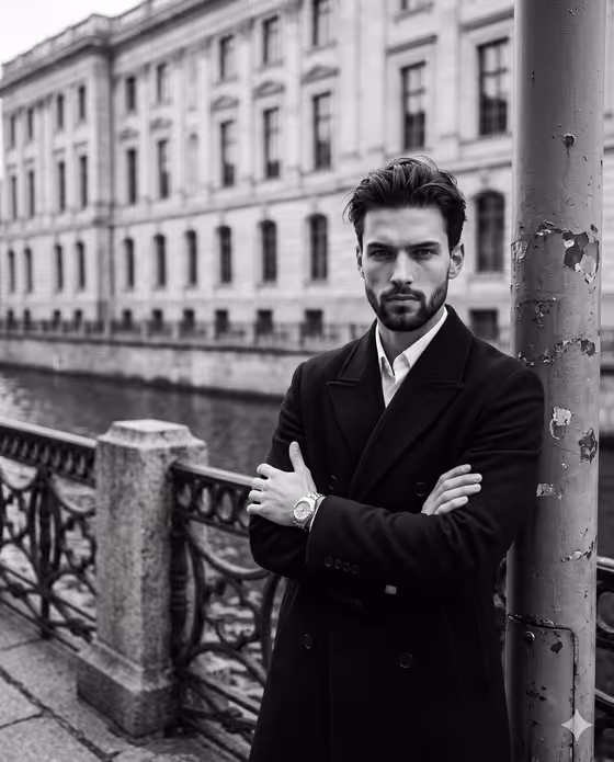 Canal Noir Portrait template result