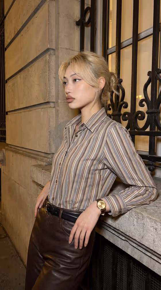 Evening Urban Fashion Portrait template result