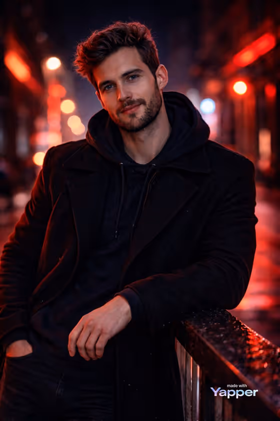 Neon Street Portrait template result