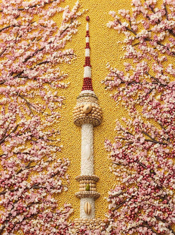 Maximalist Grain Mosaic