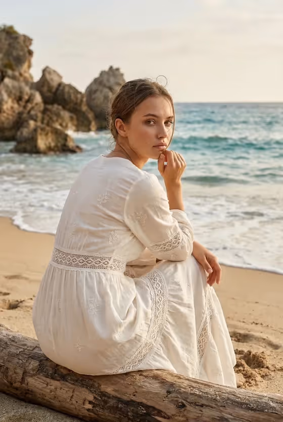 Golden Beach Portrait template result