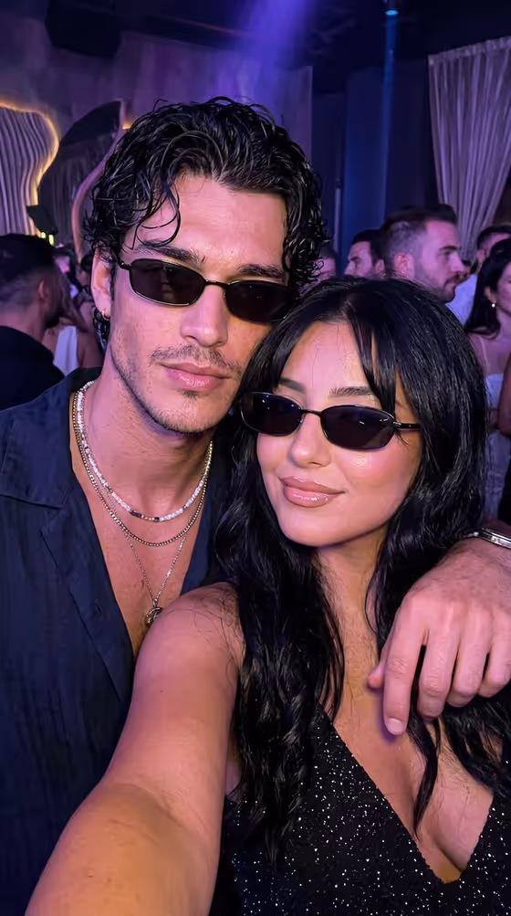 Photorealistic Nightlife Couple Selfie