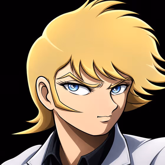 High-Quality Anime Style Colorization template result