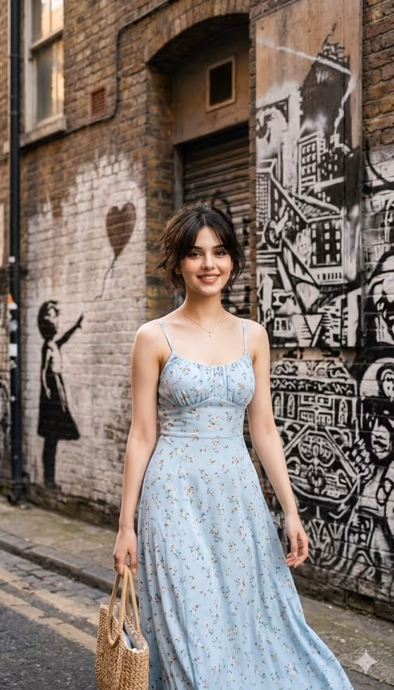 Graffiti Alley Portrait