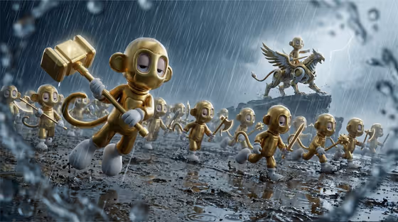 Charging Toy Army