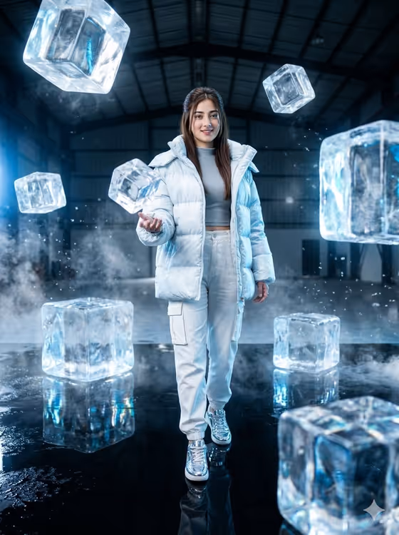 Frozen Fashion Editorial