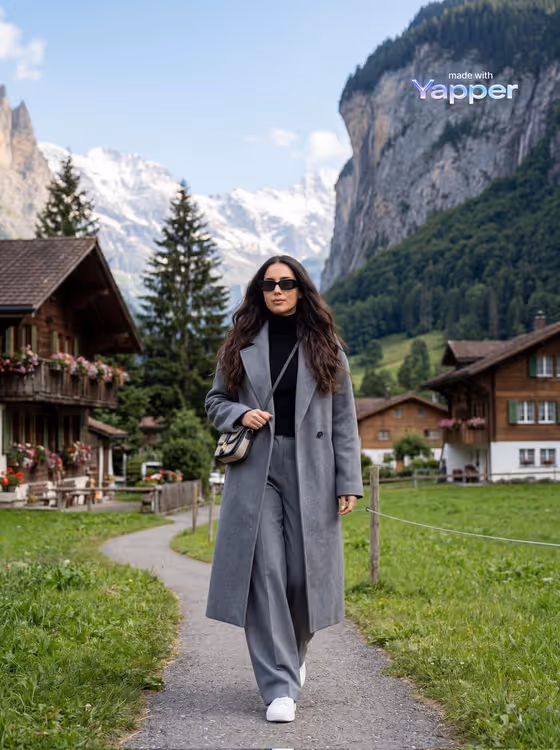 Alpine Travel Portrait