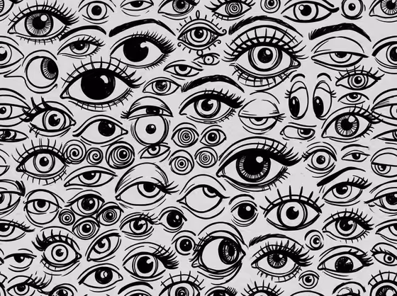 Doodle Motif Pattern template result