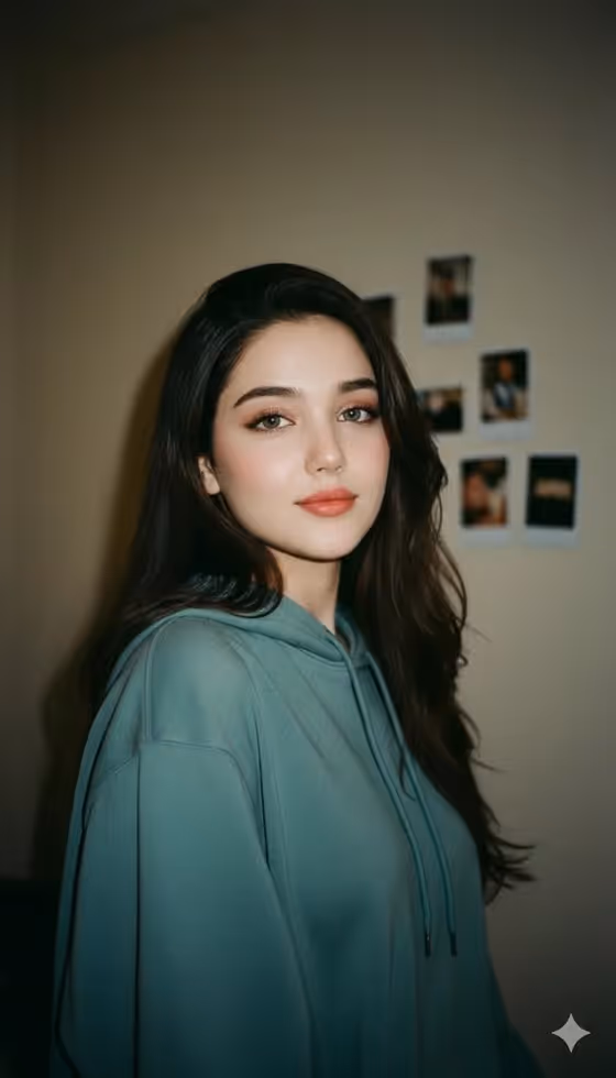Cozy Hoodie Portrait