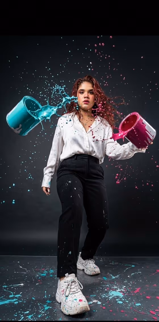 Paint Splash Flash template result