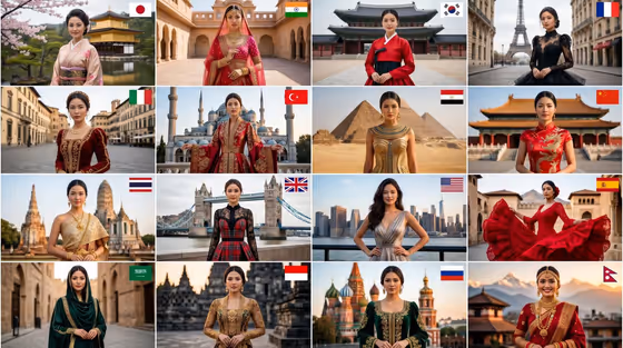 Couture World Grid