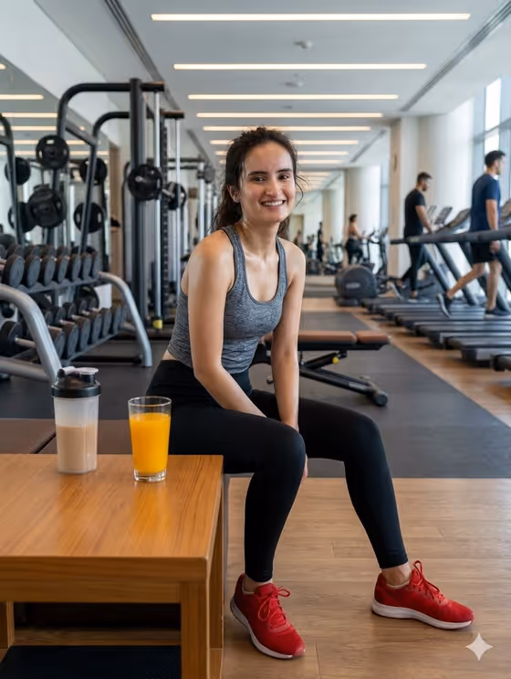 Post-Workout Portrait