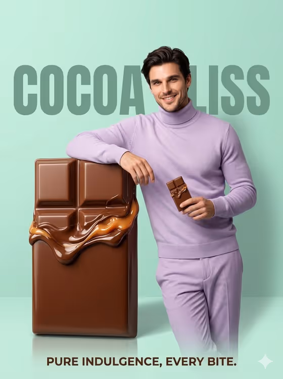 Luxury Dessert Ad