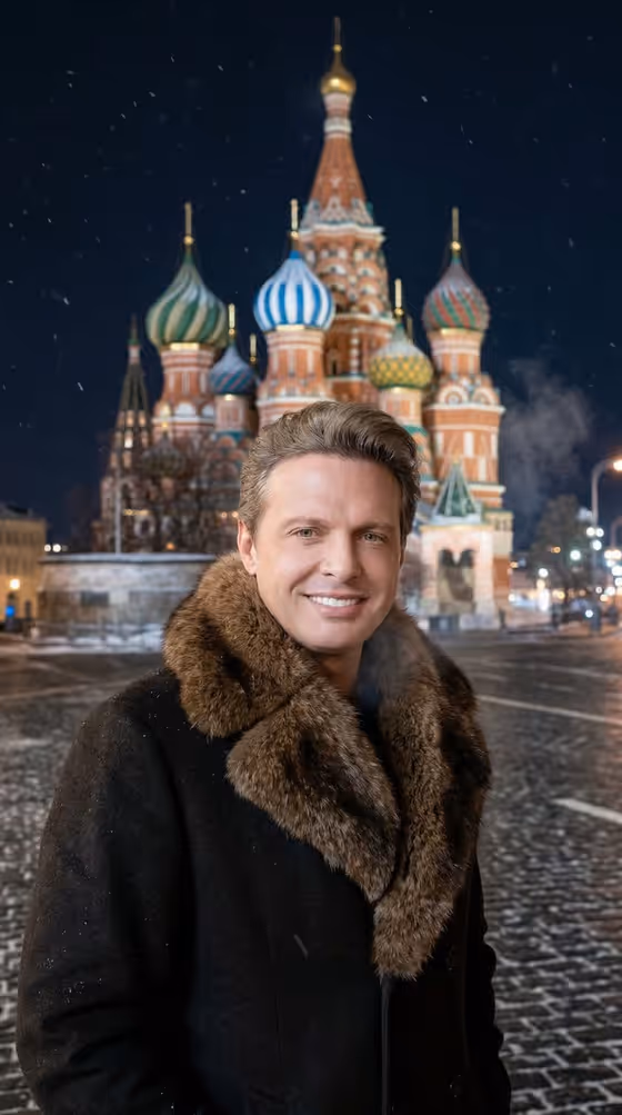 Winter Landmark Portrait
