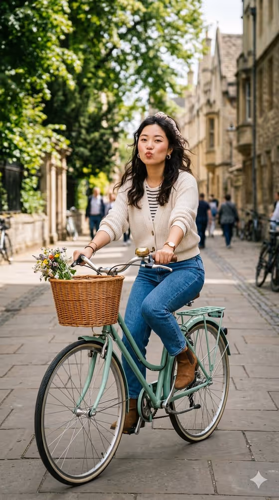 Bicycle Street Portrait