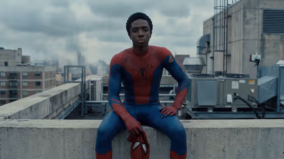 Rooftop Superhero Still