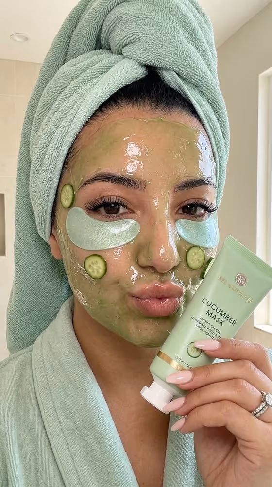 Spa Mask Selfie