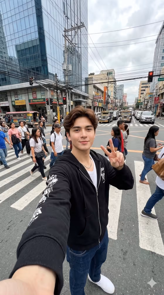 Streetwear Group Selfie